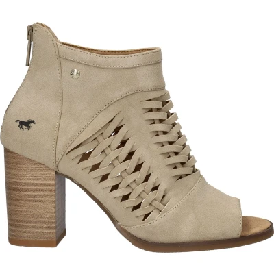 Afbeelding van Mustang Sandalen, Dames, Maat: 41, Beige Kunststof