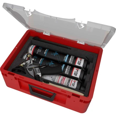 Afbeelding van Rectavit 169 Powerspray Spray Gun Set Click &amp; Fix Transparant