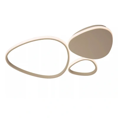 Afbeelding van Lucide SAMLING Plafonnière LED Dimb. CCT 1x30W 2700K/4000K Taupe
