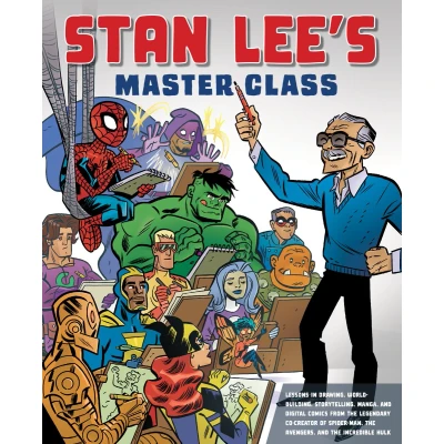Afbeelding van Stan Lee&#039;s master class: lessons in drawing, world building, storytelling, manga an digital comics from the legendary co creator of Spider man, Avengers and Incredible Hulk