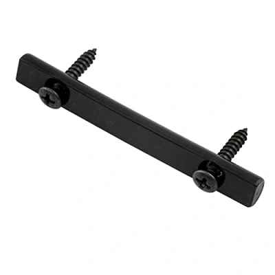 Afbeelding van Musiclily Pro 48mm Messing Snaargeleider String Retainer Bar voor Floyd Rose Double Locking Tremolo Brug, Zwart