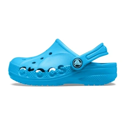 Afbeelding van Crocs Baya Clog T houten schoen voor jongens, uniseks, peuters, oceaan, 19/20 EU