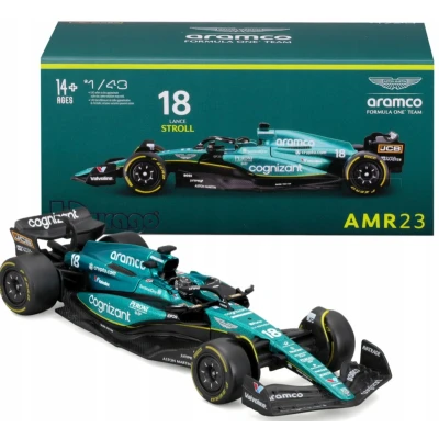 Afbeelding van Bburago Aston Martin AMR 23 Lance Stroll 2023 LUXE 1:43