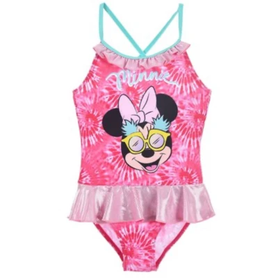 Afbeelding van Disney Minnie Mouse badpak Roze Maat 98