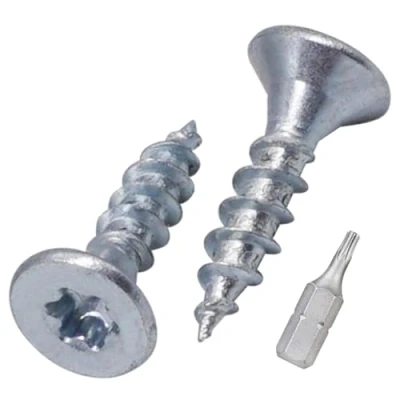Afbeelding van SKIR&#039;CO (300 stuks) verzinkte stalen houtschroeven 3,0 x 12 mm, torxkop, verzonken kop, spaanplaatschroeven, volledige schroefdraad
