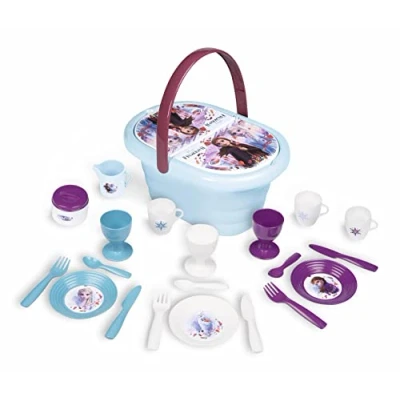 Afbeelding van SMOBY Frozen 2 picknickmand 21 accessoires