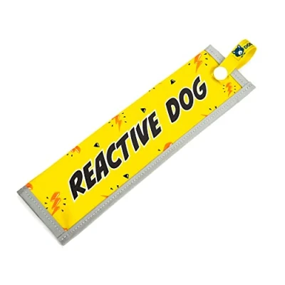 Afbeelding van dogkit REACTIVE DOG Space Awareness Sleeve voor reactieve nerveuze honden, reflecterend, waterdicht, dubbelzijdige instapper de hondenriem
