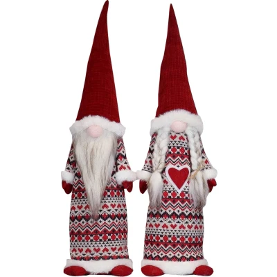 Afbeelding van Kerstversiering DKD Home Decor Polyester (14 x 12 56 cm) (2 Stuks)