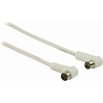 Afbeelding van Coax kabel Nedis 3 meter (Analoog, Haaks, Wit)