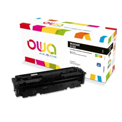 Afbeelding van Owa K18645OW Toner met hoge capaciteit voor HP W2030X laserprinter, 7500 pagina&#039;s afdrukcapaciteit, zwart