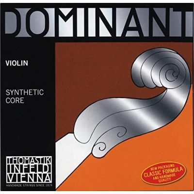 Afbeelding van Thomastik Enkele snaar voor Viool 4/4 Dominant D string Synthetic Core, Silver Wound, Soft