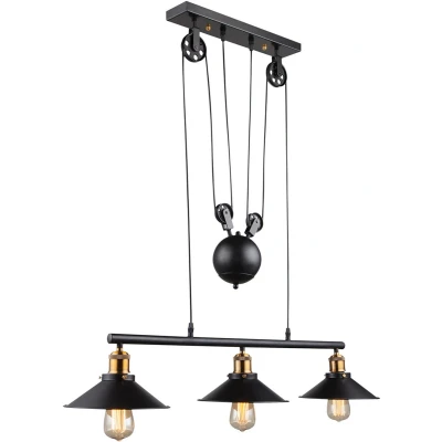 Afbeelding van Globo hanglamp Lenius koper metaal 15053 3