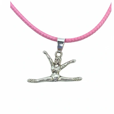 Afbeelding van Ketting Turnen Split Roze Charme Bijoux