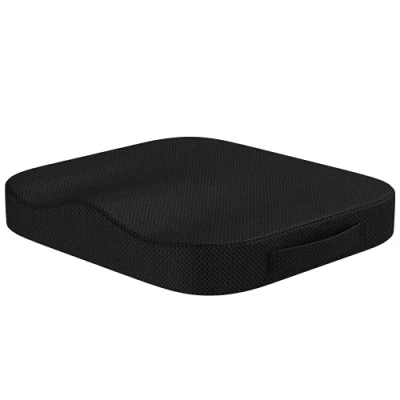 Afbeelding van bonmedico Comfortkussen, ergonomisch zitkussen voor het beste zitcomfort, stoelkussens gemaakt van innovatief traagschuim, universeel te gebruiken