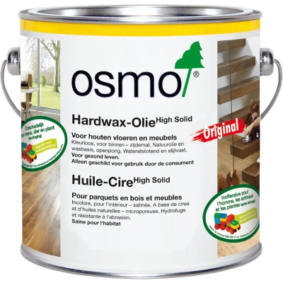 Afbeelding van Osmo Hardwax Olie Original 3065 Kleurloos Semi Mat 0.125 Liter Binnenhout Houtolie Vloerolie