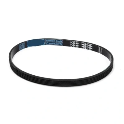 Afbeelding van Riemaandrijving Maaier rubberen aandrijfriem (6PJ490) Omtrek 490 mm X breedte 14 Compatibel met Qualcast M2E1232M/M2E1032M Transmissie aandrijving