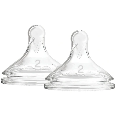 Afbeelding van Dr Brown&#039;s Options+ Anti colic Fase 2 Brede Hals Speen Stuks WN2201 BEX +