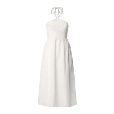Afbeelding van Pepe Jeans Dorotha Jurk, Dames, Maat: Large, Mousse white