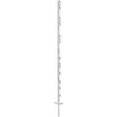 Afbeelding van Agradi Power Weidepaal Titan Dubbele Instap Wit 157cm 5st