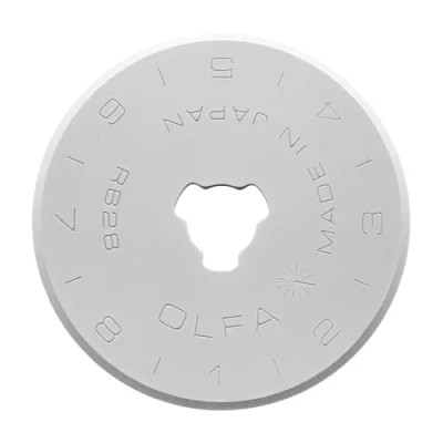 Afbeelding van Olfa messen van roestvrij staal, 28 mm, zilverkleurig, 10 stuks