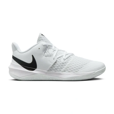 Afbeelding van Nike Performance ZOOM Hyperspeed Court Unisex Handbalschoenen, Maat: 38.5, White/black Textiel/ synthetisch