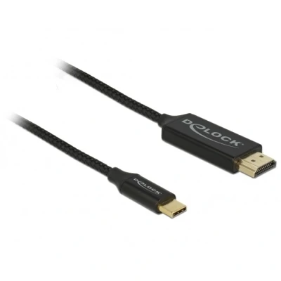Afbeelding van Premium USB C naar HDMI kabel met DP Alt Mode (4K 60 Hz) / nylon 1 meter