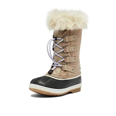 Afbeelding van Sorel Youth Joan of Arctic Waterproof Winter sneeuwlaarzen, omega Taupe, gum 2, 34 EU, taupe EU