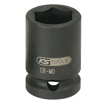 Afbeelding van KS Tools 515.0050 1/2&quot; Dopsleutel, zeskant, kracht kort, 1&quot;