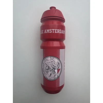 Afbeelding van Ajax Bidon Rood/Wit Oud Logo Waterfles drinkfles 750ml