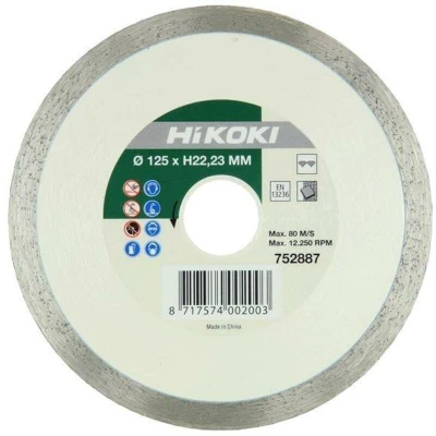 Afbeelding van Hikoki Accessoires Diamant Zaagblad 110X22,2X4Mm Type Tegels 752886