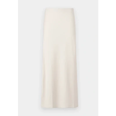 Afbeelding van Bruuns Bazaar dames Cedars Joanelle maxi rok met blinde ritssluiting in de kleur Creme, maat: 42