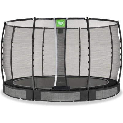 Afbeelding van EXIT inground trampoline ø366cm Allure (zwart)