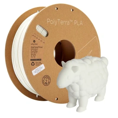 Afbeelding van Polymaker 70823 PolyTerra PLA Filament kunststof 2.85 mm 1000 g Wit (mat) 1 stuk(s)