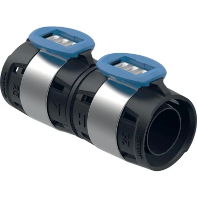Afbeelding van Geberit FlowFit perskoppeling recht 25 pers x