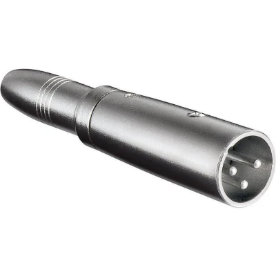 Afbeelding van XLR (m) 6,35mm Jack mono (v) adapter