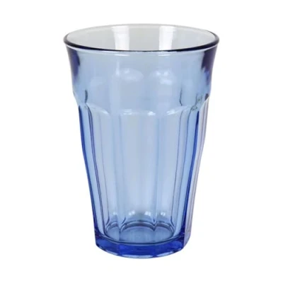 Afbeelding van Glazenset Duralex Picardie Blauw 360 ml Ø 8,8 x 12,4 cm (4 Stuks)