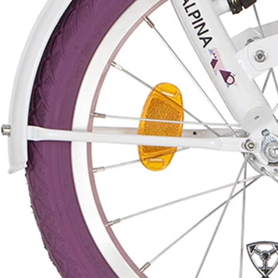 Afbeelding van Alpina Spatbordstang set 18 Clubb traffic white