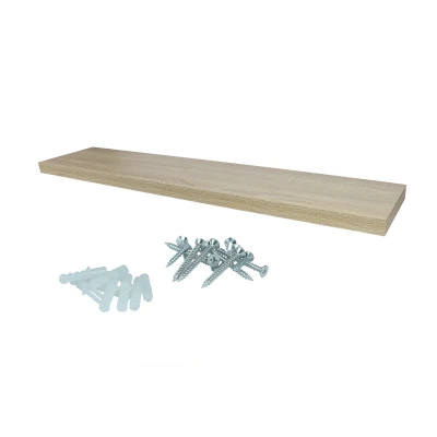 Afbeelding van Zwevende Wandplank 118 x 24 cm Beuken Per Stuk