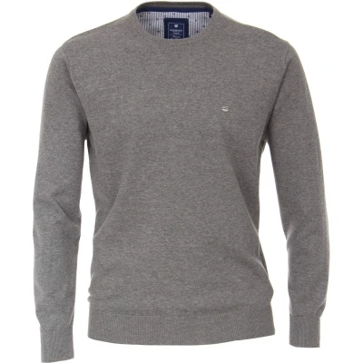 Afbeelding van Redmond MIT Rundhals Ausschnitt IN Verschiedenen Trui, Heren, Maat: 4XL, Grau