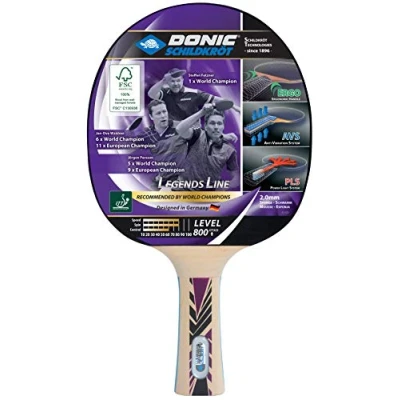 Afbeelding van Donic Schildkröt Legends 800 Roze, Hout 1 stuk(s)