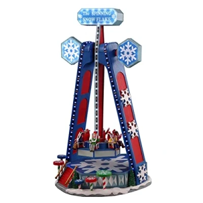 Afbeelding van The spinning snowflake, with 4.5v adaptor LEMAX
