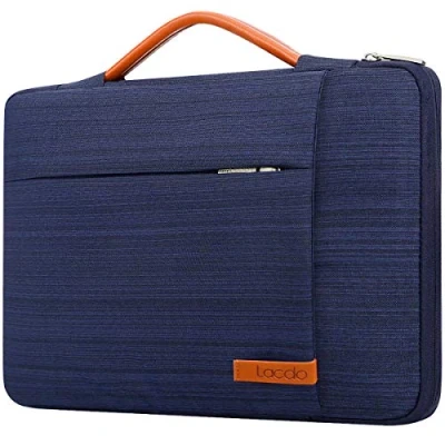 Afbeelding van Lacdo 15.6 inch 360 Laptoptas voor Lenovo IdeaPad 5/ThinkPad 15, ASUS VivoBook/ZenBook TUF Gaming Acer Aspire 5 3, Dell Inspiron HP Envy Blauw