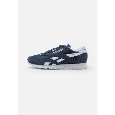 Afbeelding van Reebok Classic CL Sneakers laag, Maat: 41, Vector navy/footwear white Leer en textiel