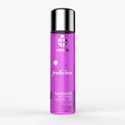 Afbeelding van Zoete Framboos/Rabarber Waterbasis Massagemiddel 120 ml
