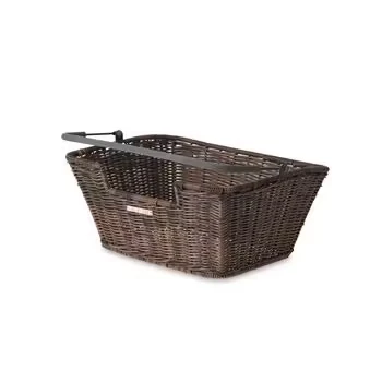 Afbeelding van Basil Fietsmand Capri Rattan Look bruin