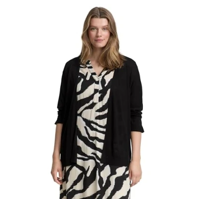 Afbeelding van TOM Tailor PLUS SIZE Basic Vest, Dames, Maat: 52, Deep black