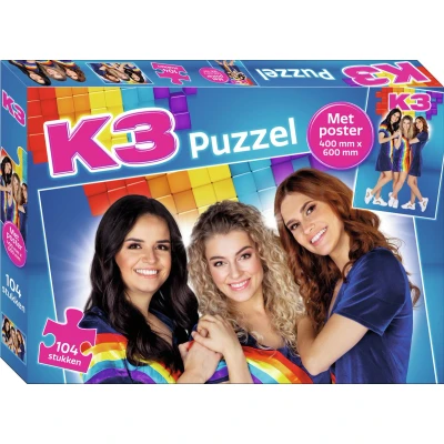 Afbeelding van Studio 100 Puzzel met Poster, 104st.