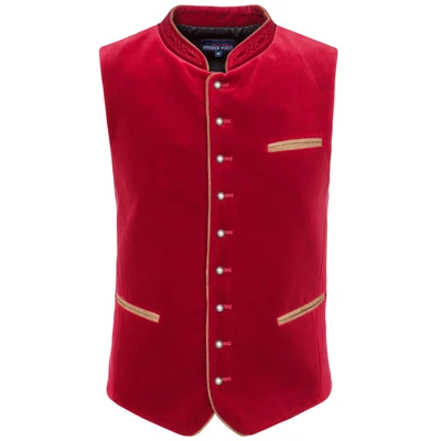 Afbeelding van Stockerpoint ricardo vest voor heren, rood (donkerrood), S