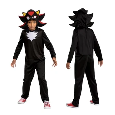 Afbeelding van SONIC Movie 3 (SEGA), Shadow Fancy kostuum Intl, Maat XS (3T 4T jaar)