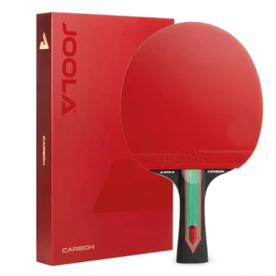 Afbeelding van JOOLA tafeltennisbatje Red Carbon Control met Vizon bekleding en magneetbox